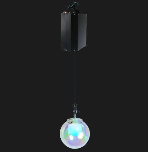 kinetic bubble with led spheres,  kinetic  lights sculpture suppliers from China, chinese supplier for dmx winches
